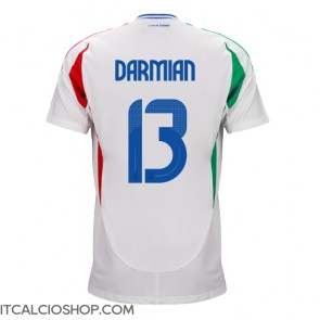 Italia Matteo Darmian #13 Seconda Maglia Europei 2024 Manica Corta